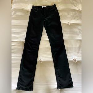 Acne Needle jeans. Black. Size 28